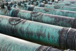 Flera kanoner på rad